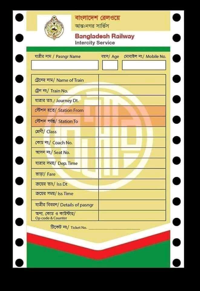 E ticket Railways. Railway gov TM.